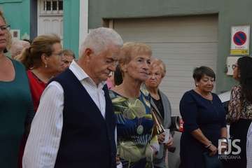 Procesión religiosa por las calles de El Ejido (Foto Francisco Javier Santana)